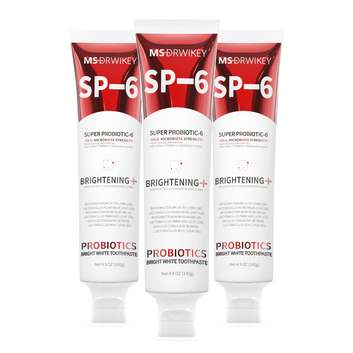 MSDRWIKEY SP-6 Probiotic Whitening Toothpaste front view
