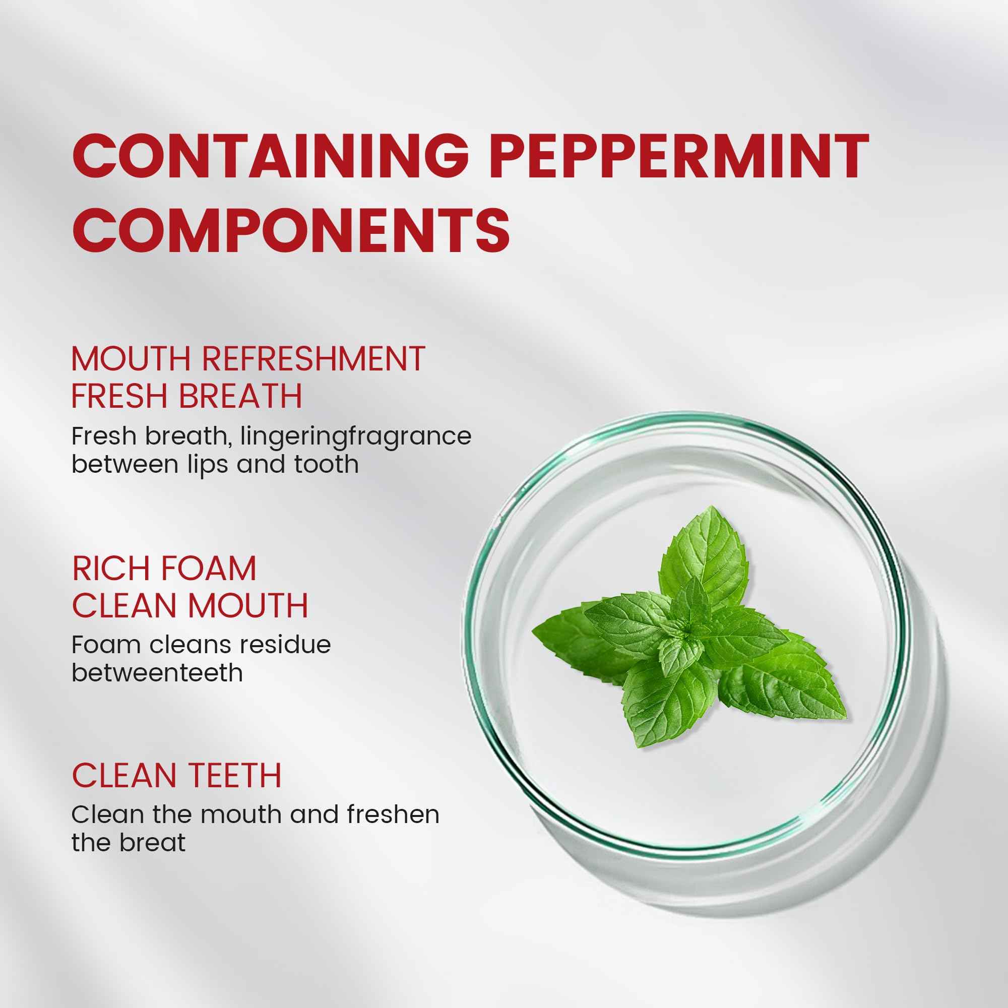 Product rating and key benefits displayed for SP-6 toothpaste