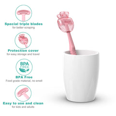 Packaging for Mspan tongue scraper cleaner brush