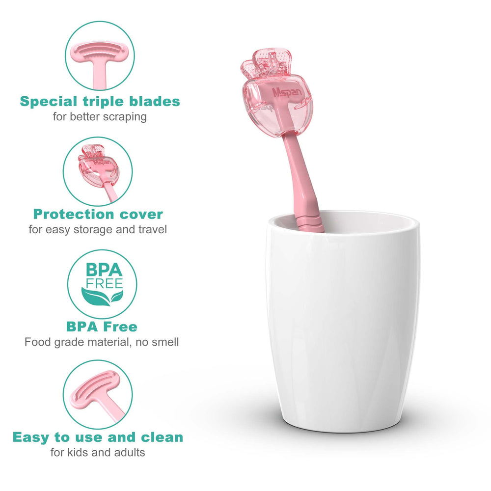 Mspan toothbrush head cover cap displayed