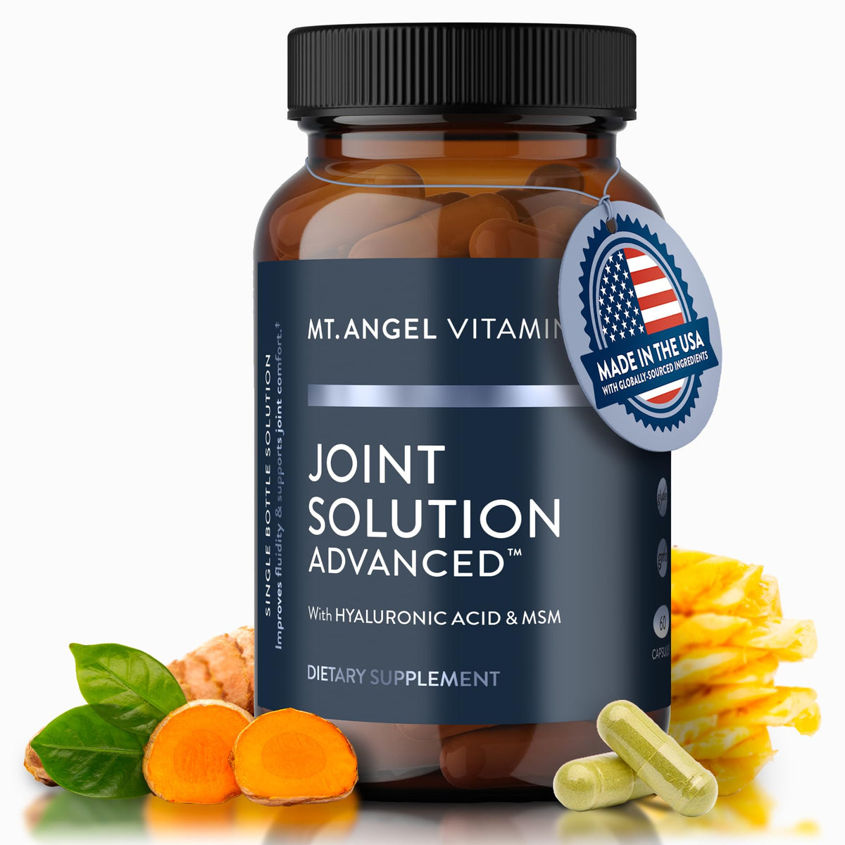 Mt. Angel Vitamins Joint Solution Advanced bottle - 60 capsules