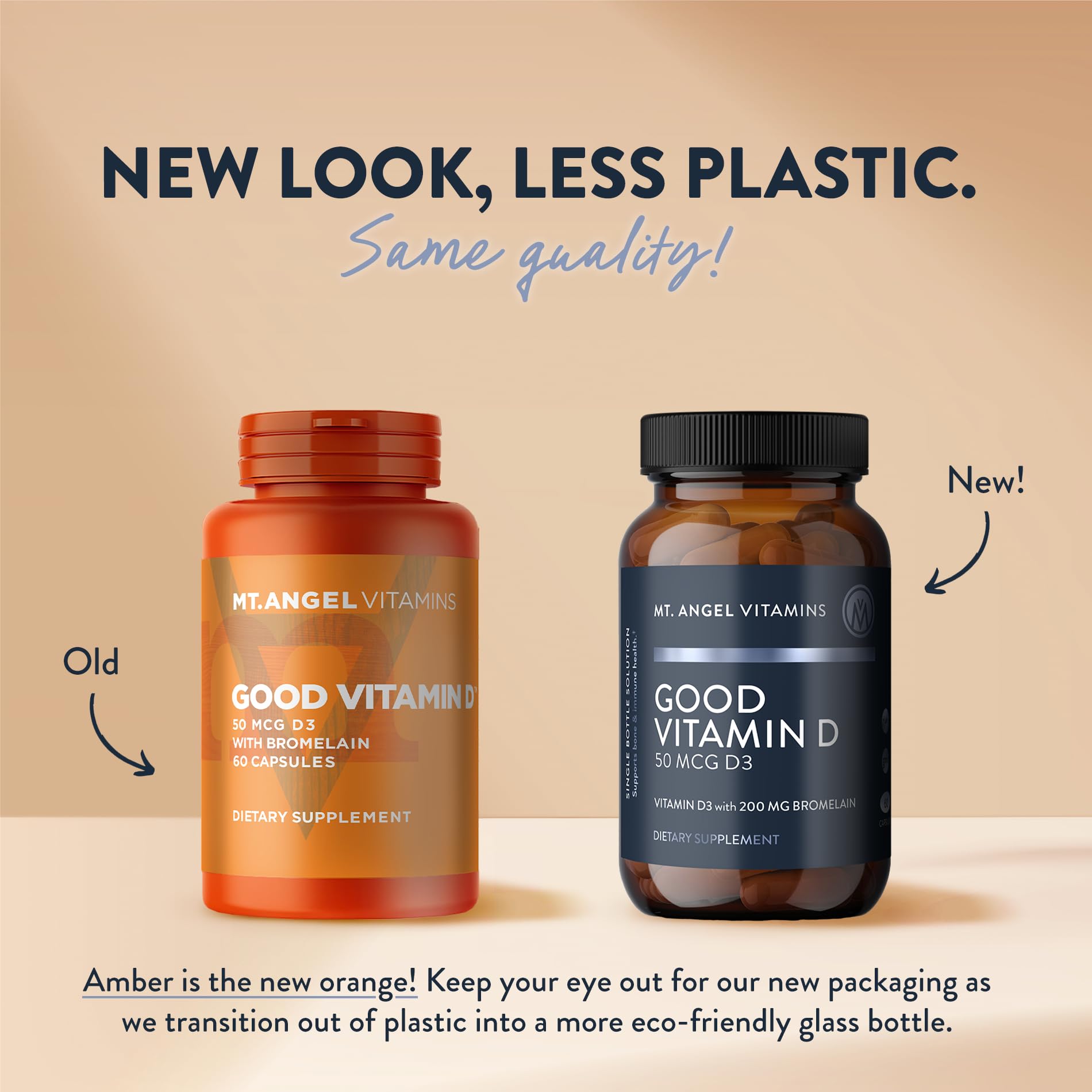 Non-GMO, organic, kosher and gluten-free icons for Mt. Angel Vitamins
