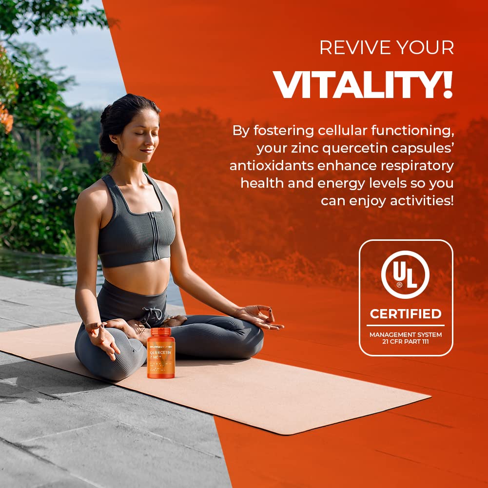 Adult taking daily immune support supplement