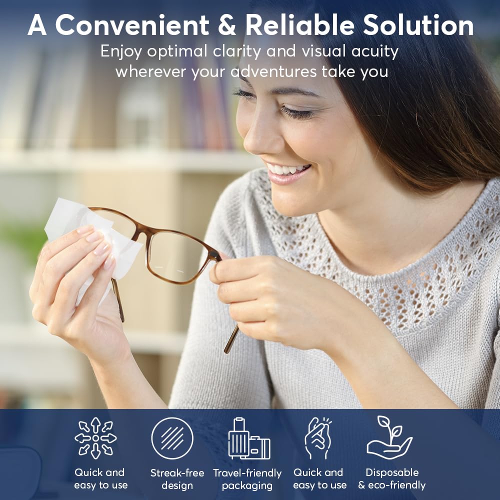 Eco-friendly packaging for MTBHY Lens Cleaning Wipes