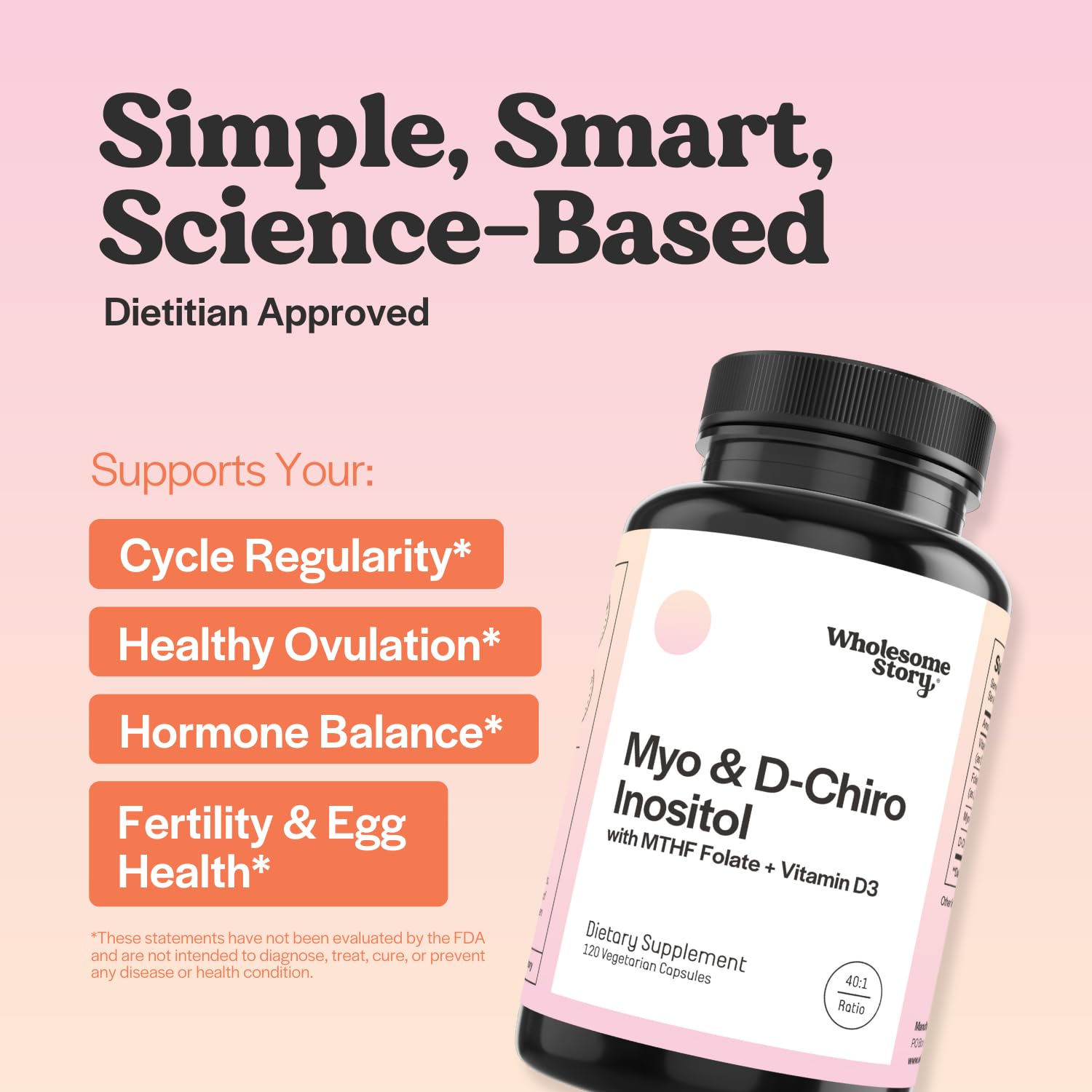 Illustration of MTHF Folate and Vitamin D3 benefits
