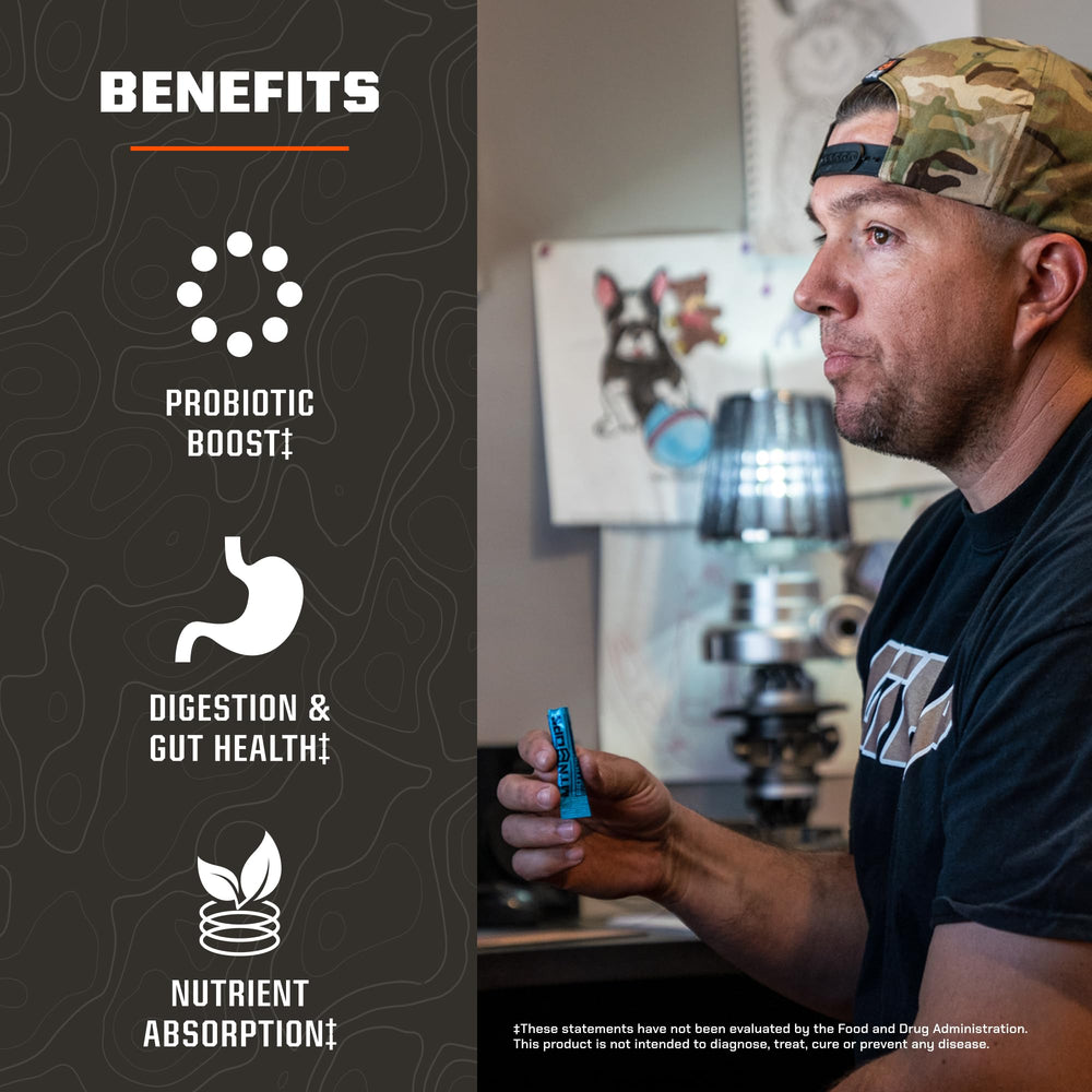 Sugar-free and gluten-free probiotic formula