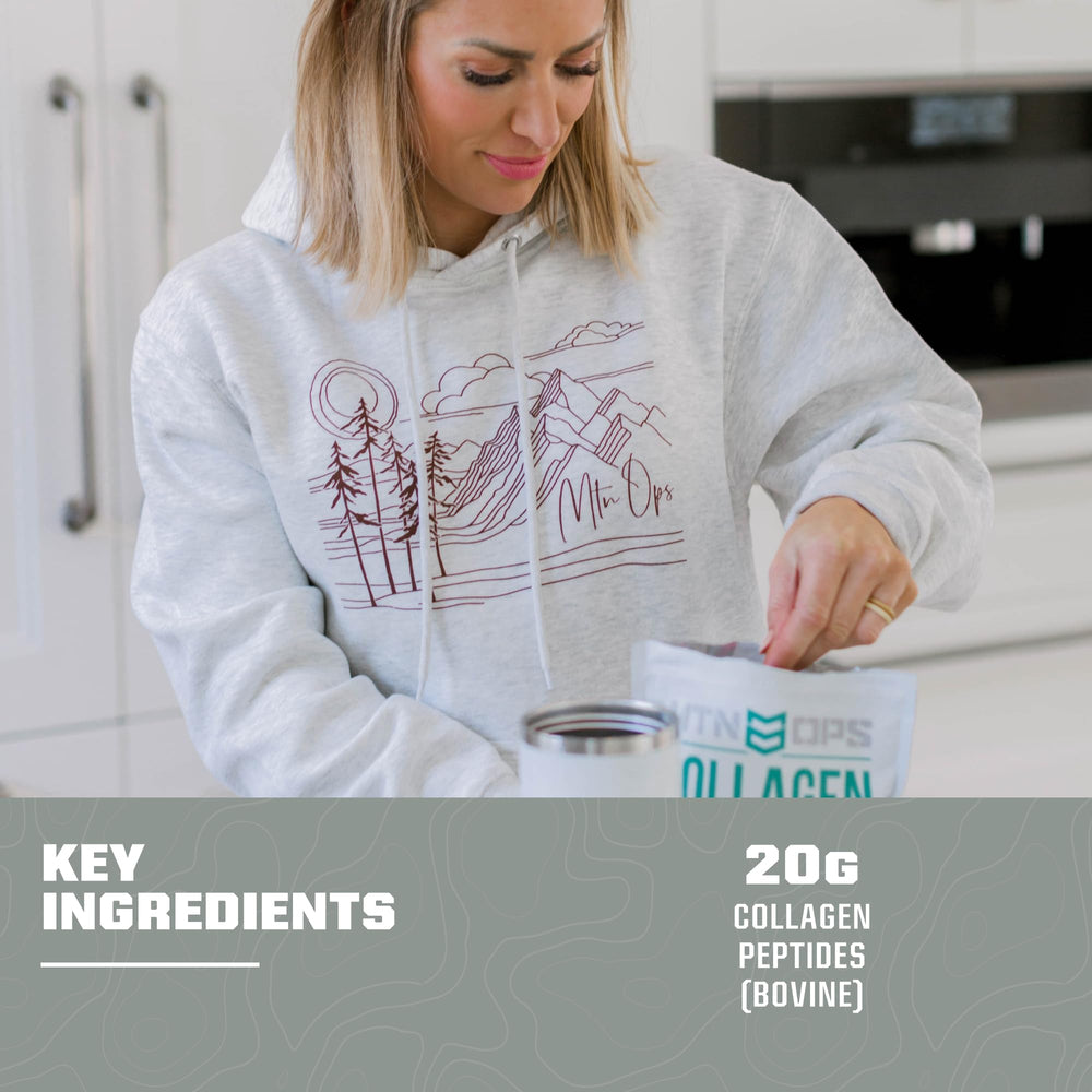 Product label highlighting zero sugar and paleo-friendly