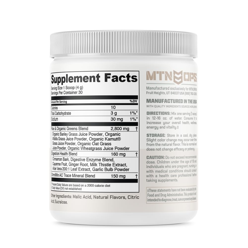 MTN OPS Eva Shockey Signature Series Super Greens Strawberry logo