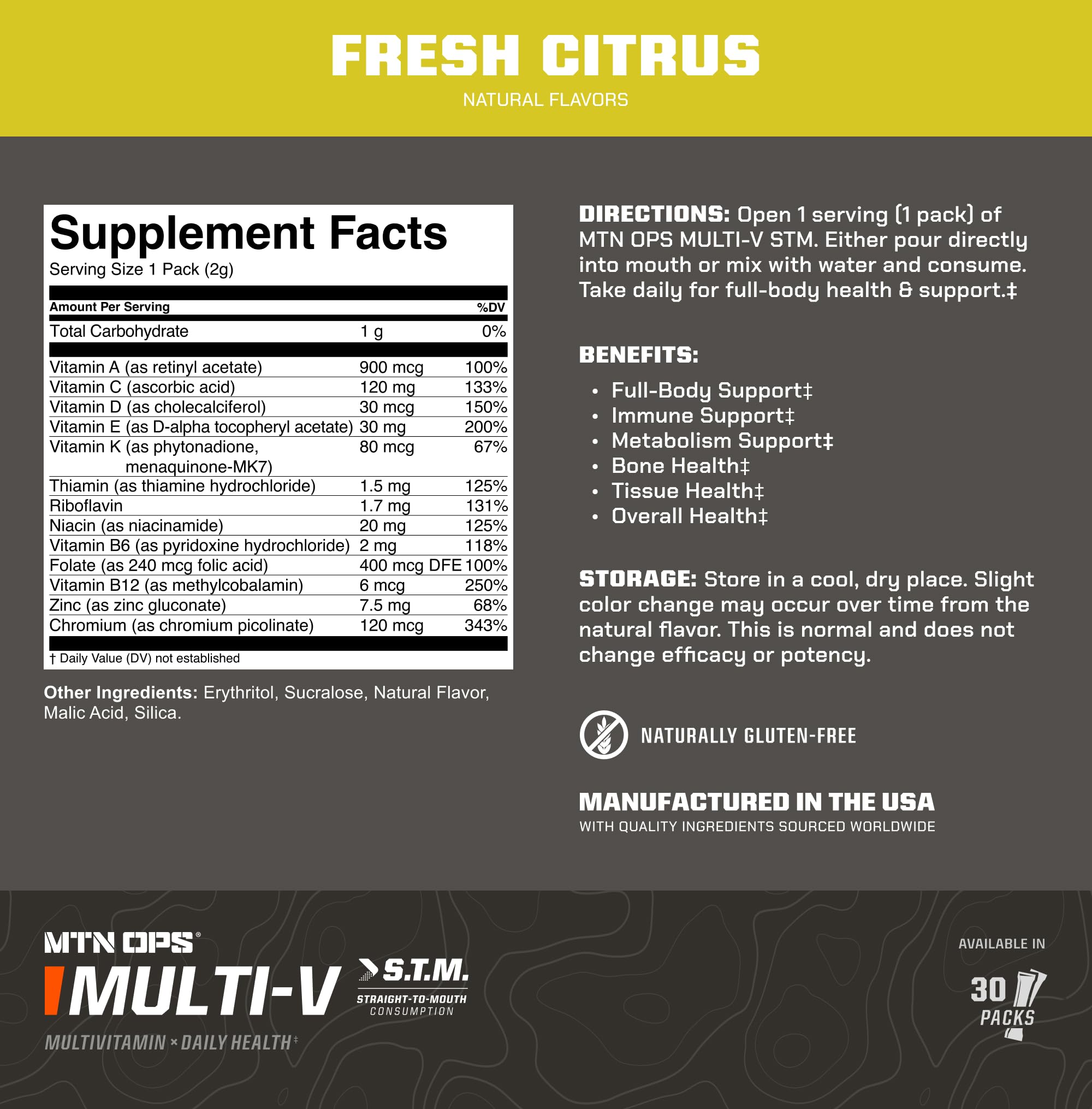Gluten-free icon for MTN OPS Multi-V