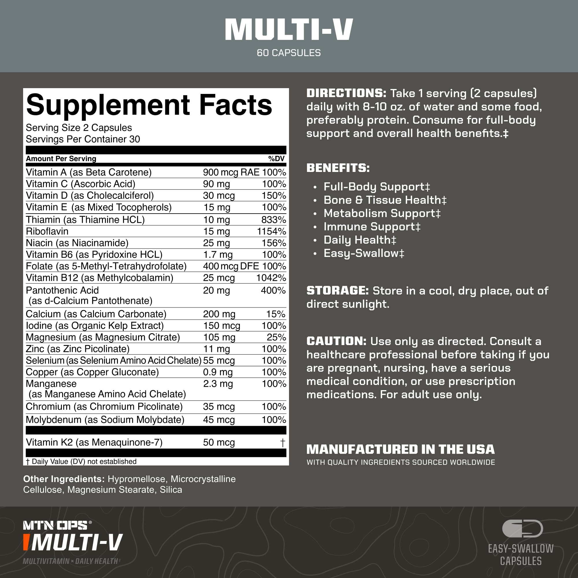 Gender-neutral formula for men and women