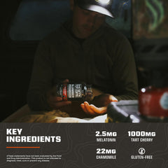 Tart cherry ingredient feature for Slumber Gummies