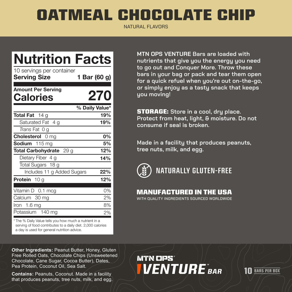 Close-up of Oatmeal Chocolate Chip texture
