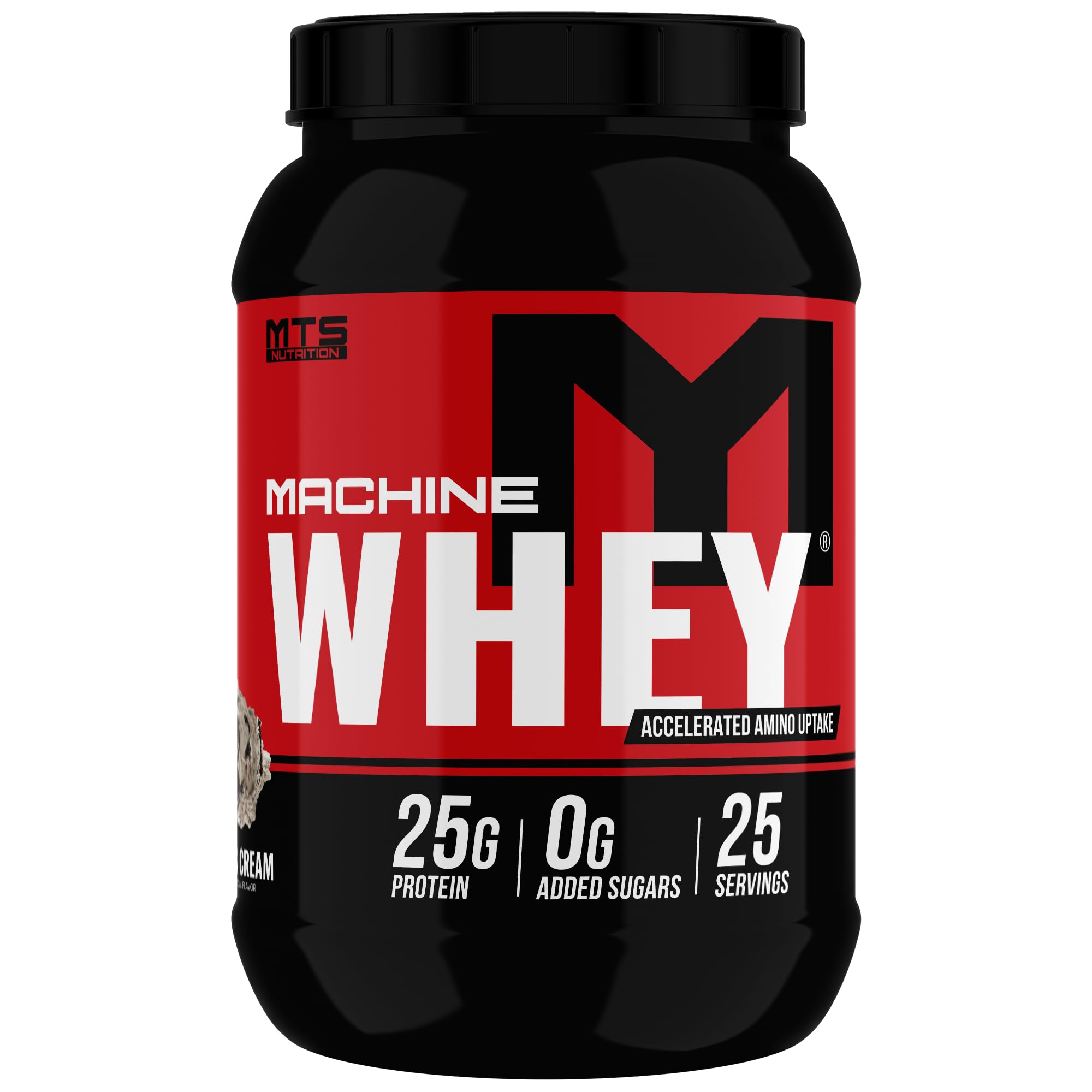 MTS Machine Whey Protein Powder Cookies & Cream 2lb tub
