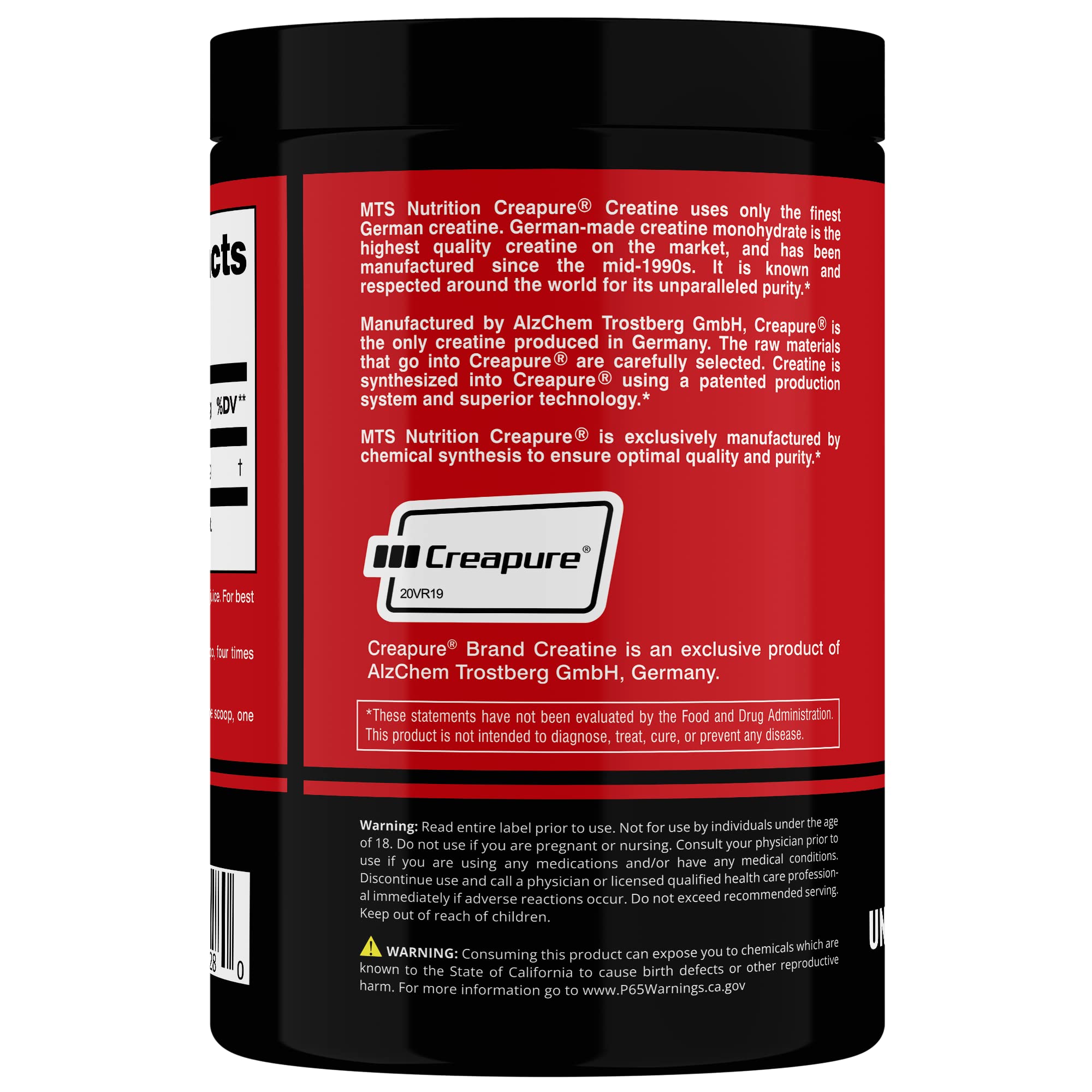 Made in Germany by AlzChem Creapure powder manufacturing