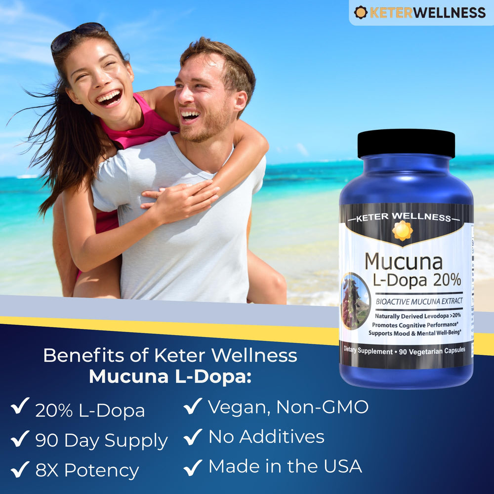 Dopamine support concept illustration for Mucuna Pruriens