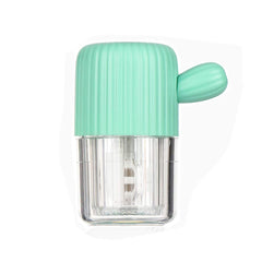 MUDOR Rhine Green portable contact lens cleaner - front view