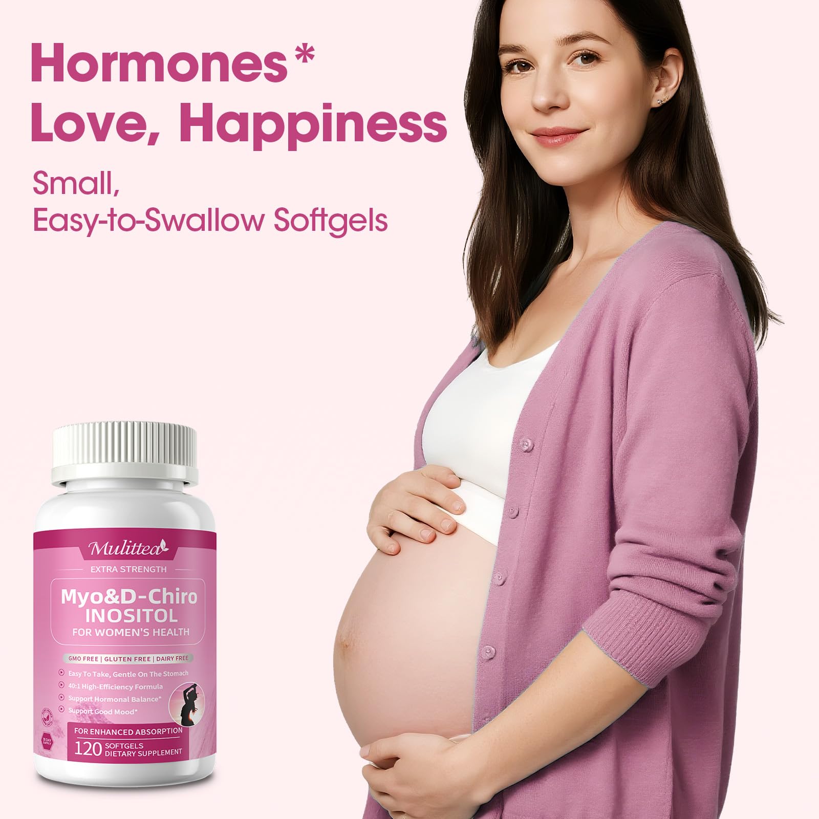 Skin health benefits from inositol and omega-3