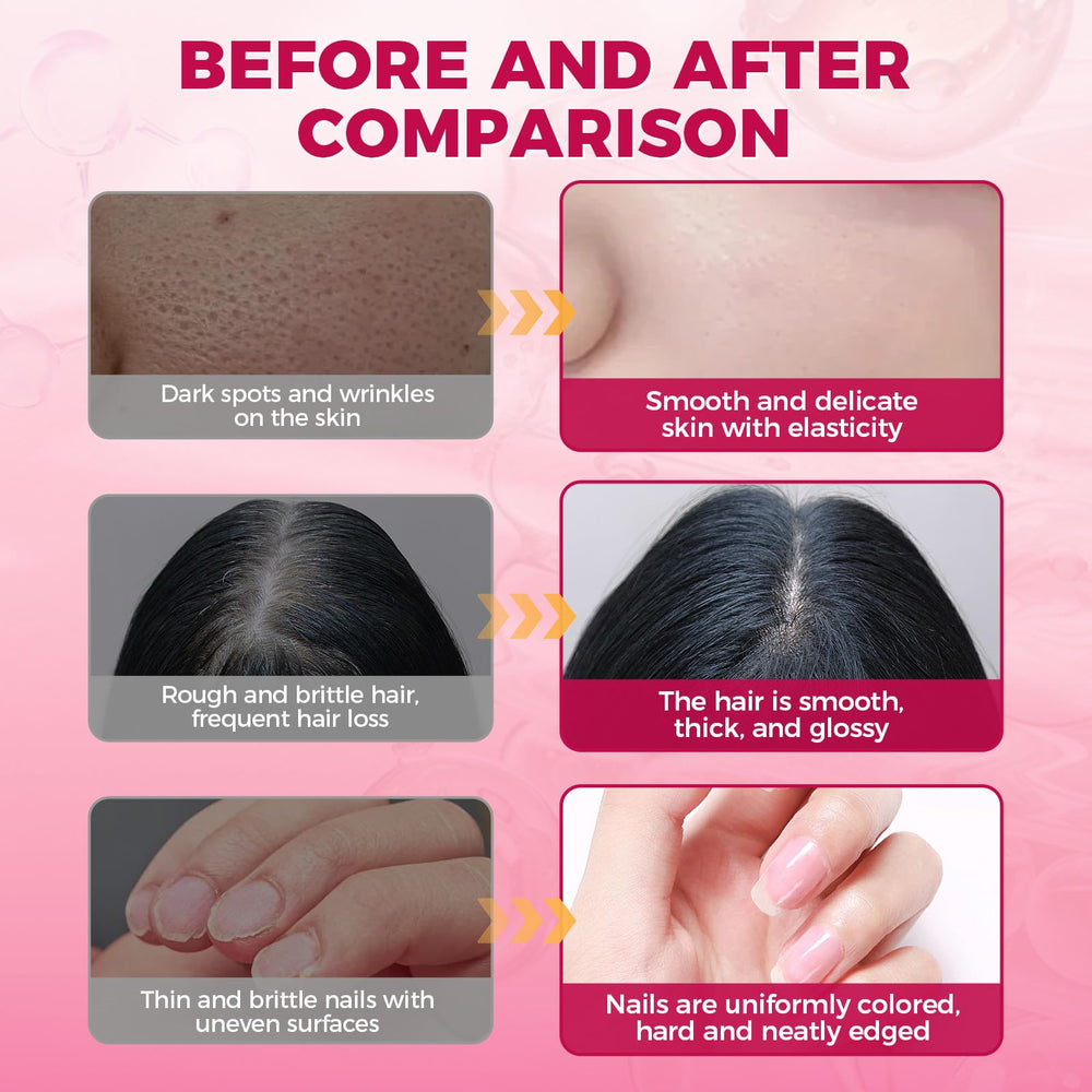 Illustration of vitamins and minerals for women's health