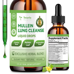 Mullein Drops 4oz bottle front view
