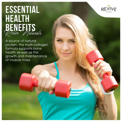 Collagen powder in a glass with a blender ready to mix