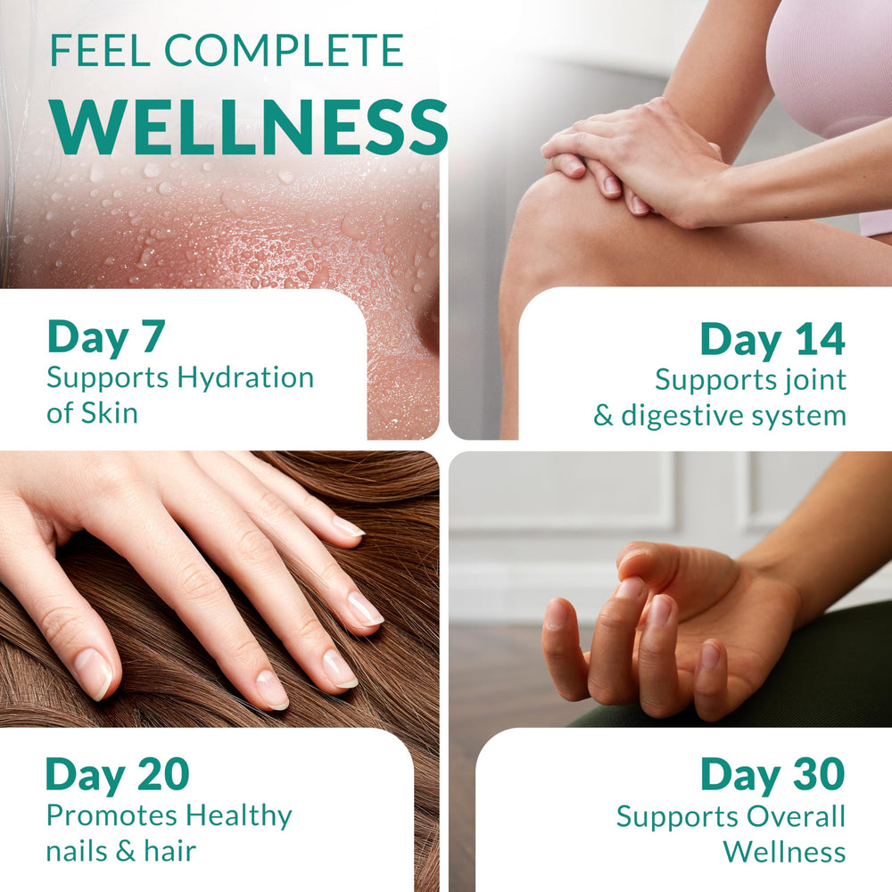 Daily use of collagen capsules