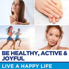 Multi-collagen peptides for hair, skin and nails