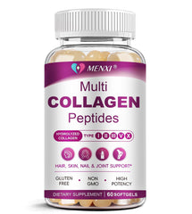 Bottle of Multi Collagen Peptides Softgels