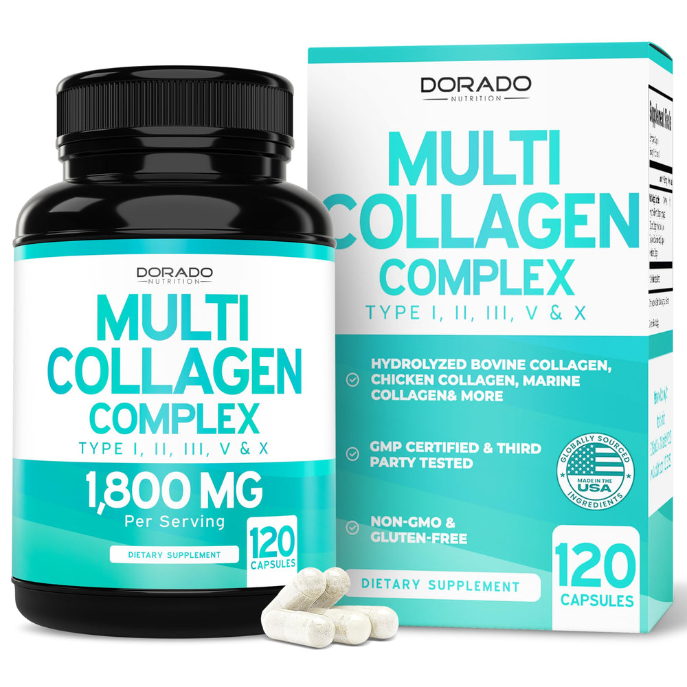 Bottle of Multi Collagen Pills – 120 capsules