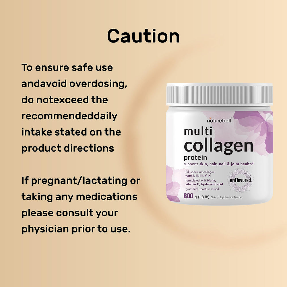 Serving suggestion showing one scoop of collagen powder