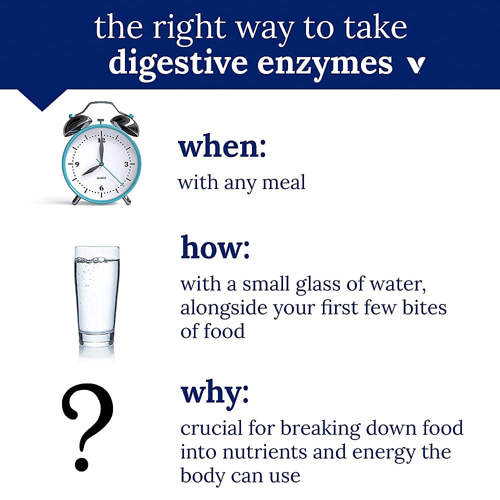 Multi Enzyme digestion and absorption for protein, carbs, and fats