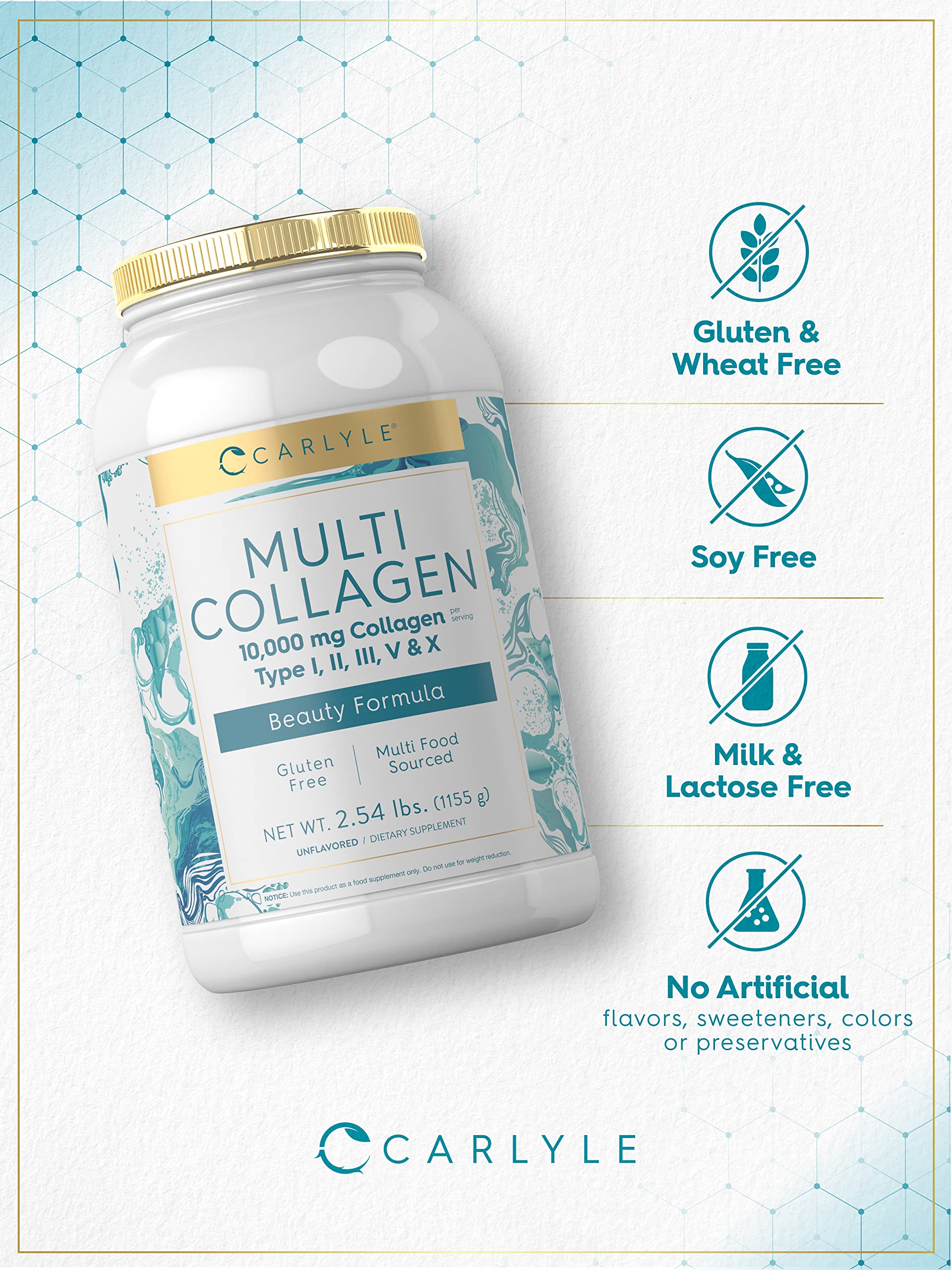 Multi-sourced collagen protein blend branding