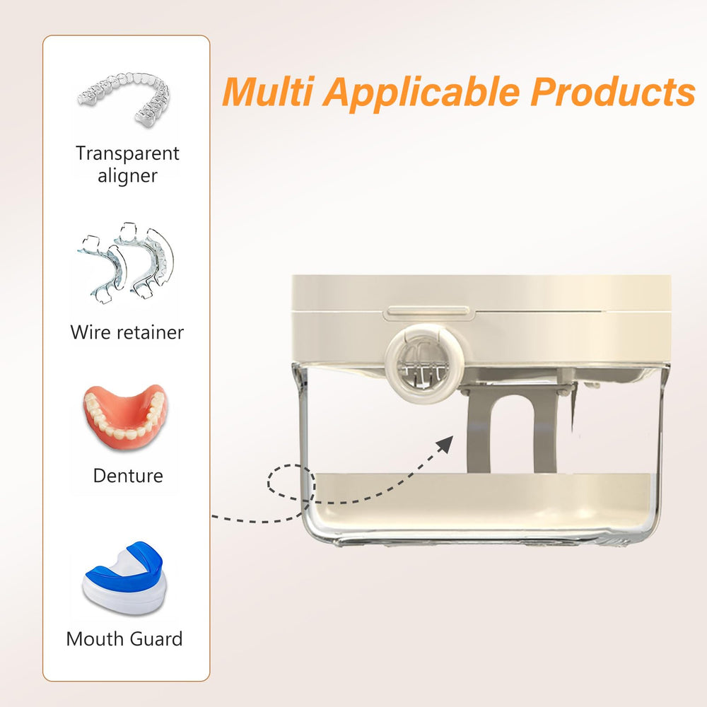 Multi-layer storage design for accessories and dentures
