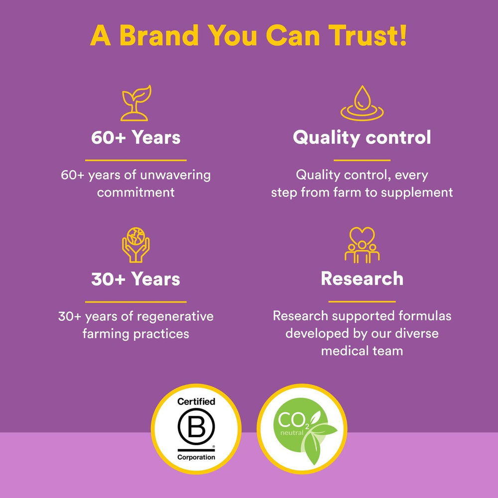 Natural Factors branding and product design in a nature-inspired theme