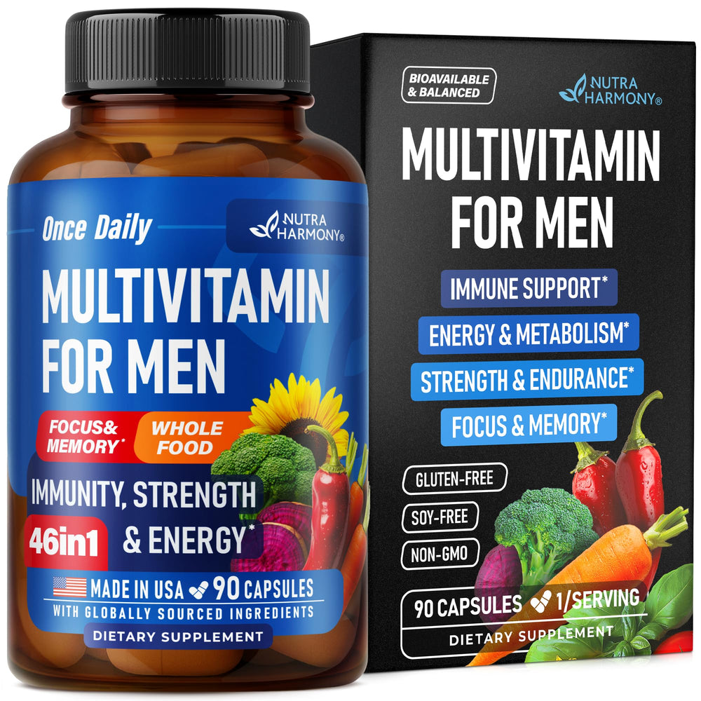 Bottle of Multivitamin for Men 46-in-1