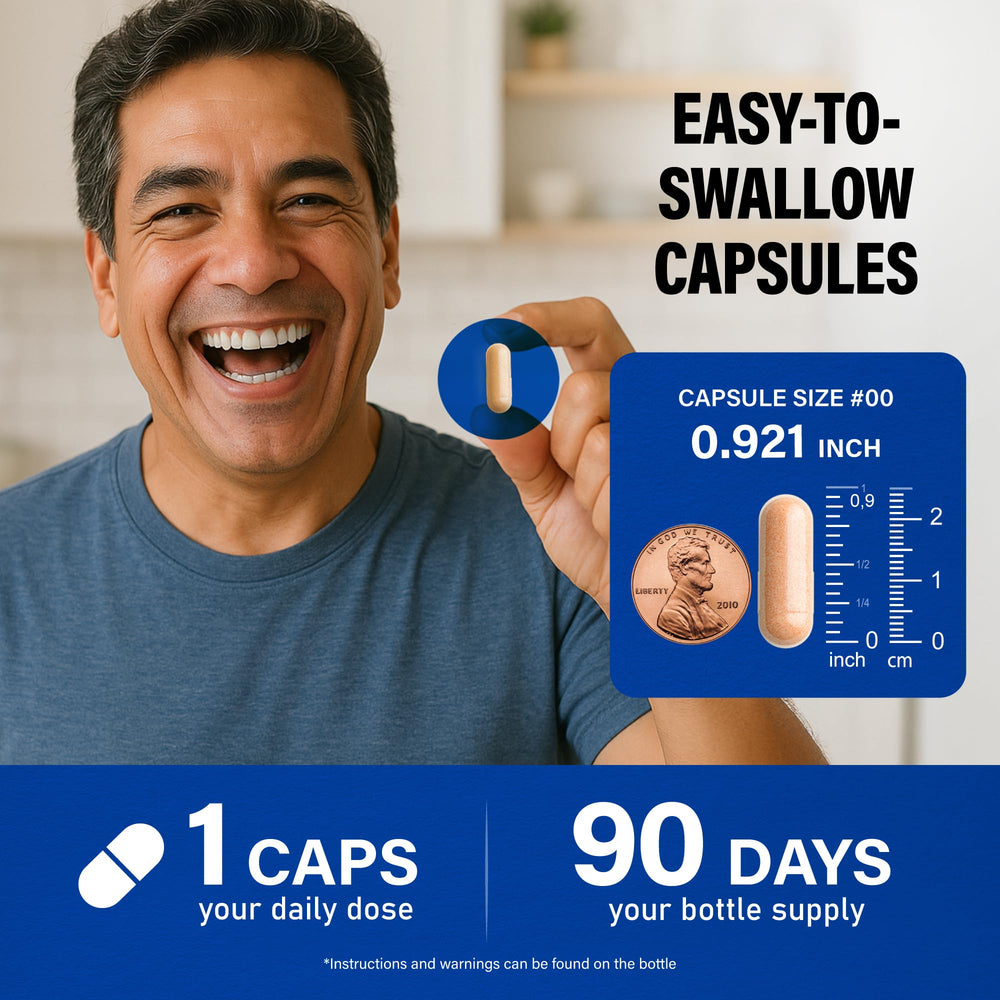 Gentle on stomach formulation note on packaging