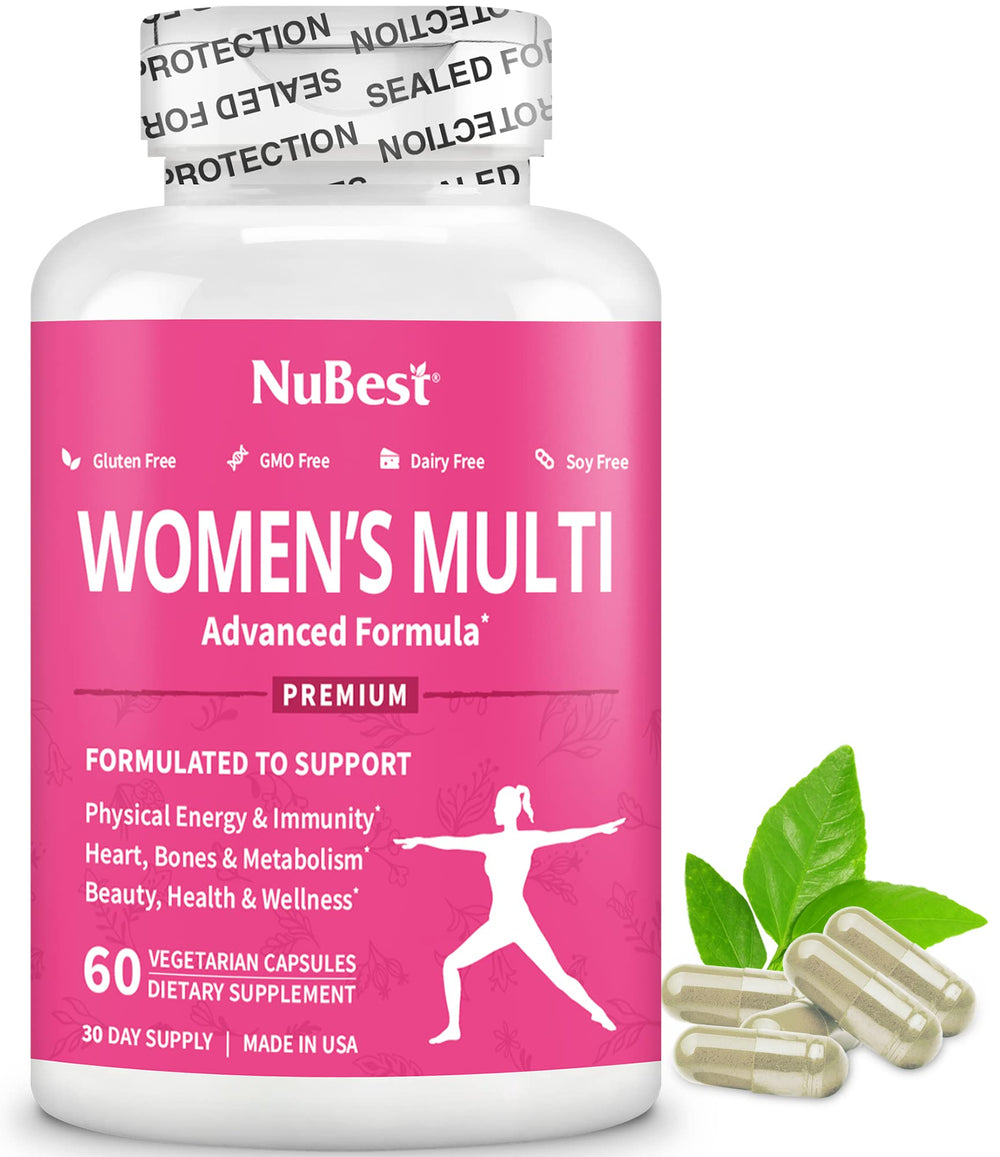 Product image showing women's multivitamin with 39 nutrients