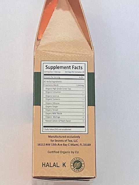 Mummy Magic Slim Tea bags close-up showing mild, postpartum-friendly blend