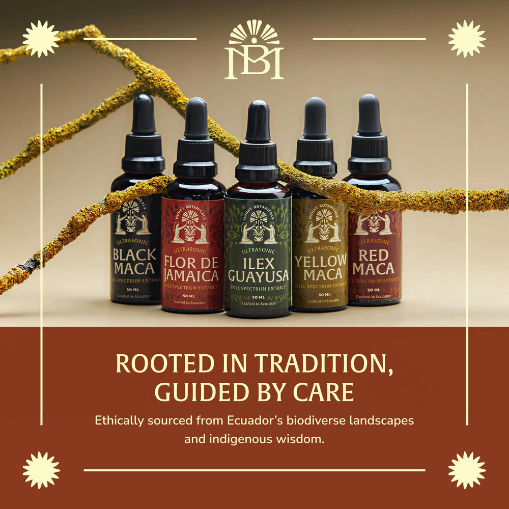 Munay Botanicals Hibiscus Extract serving illustration highlighting 50 servings per bottle