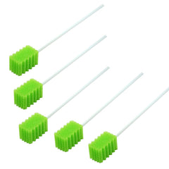 MUNKCARE Treated Dentifrice Oral Swabs Fruit Green packaging
