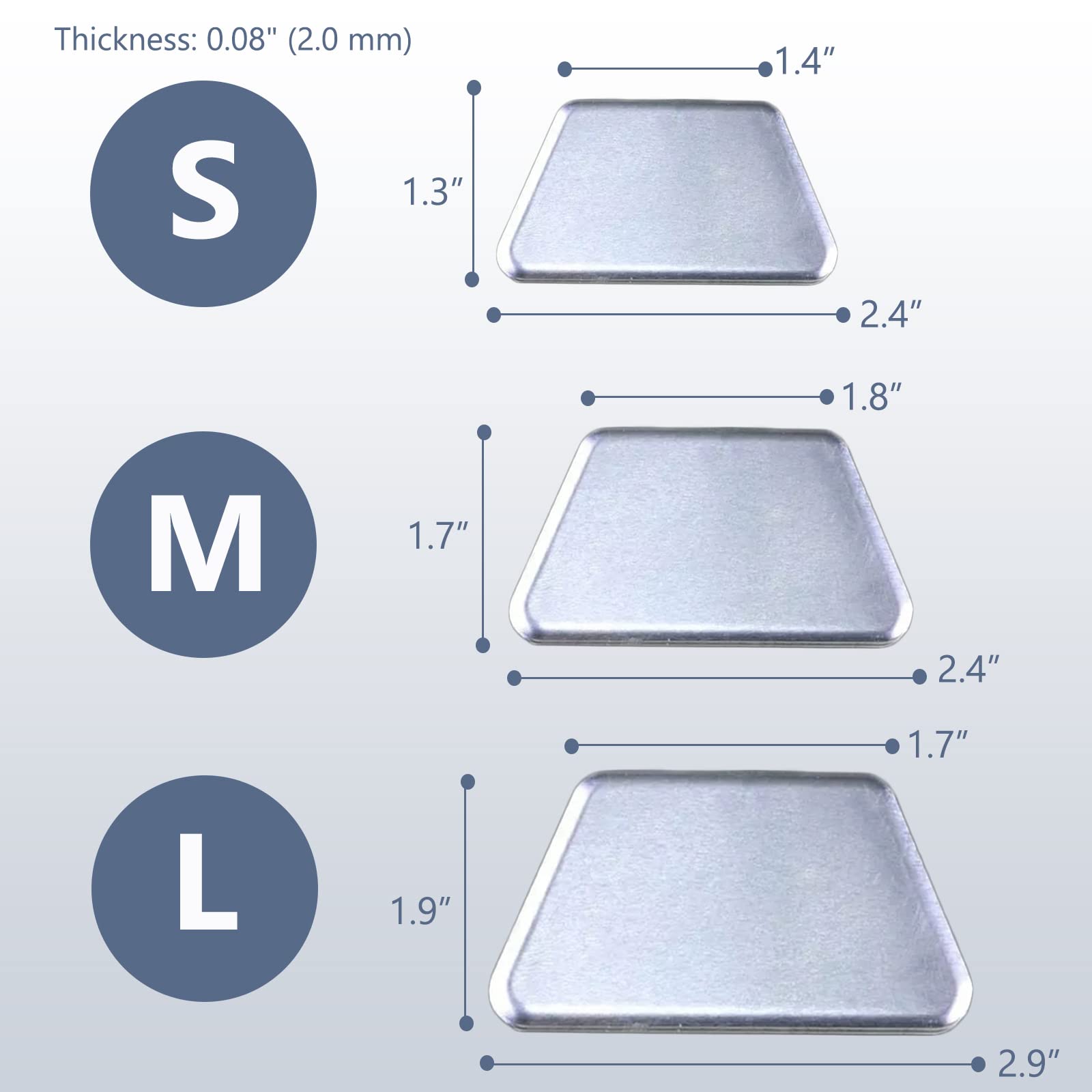 Close-up of MUROCEA nasal splint dorsal pad design