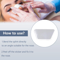 Waterproof breathable material for direct nose wear
