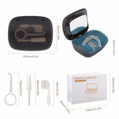 Braces cleaner cup included with docking components