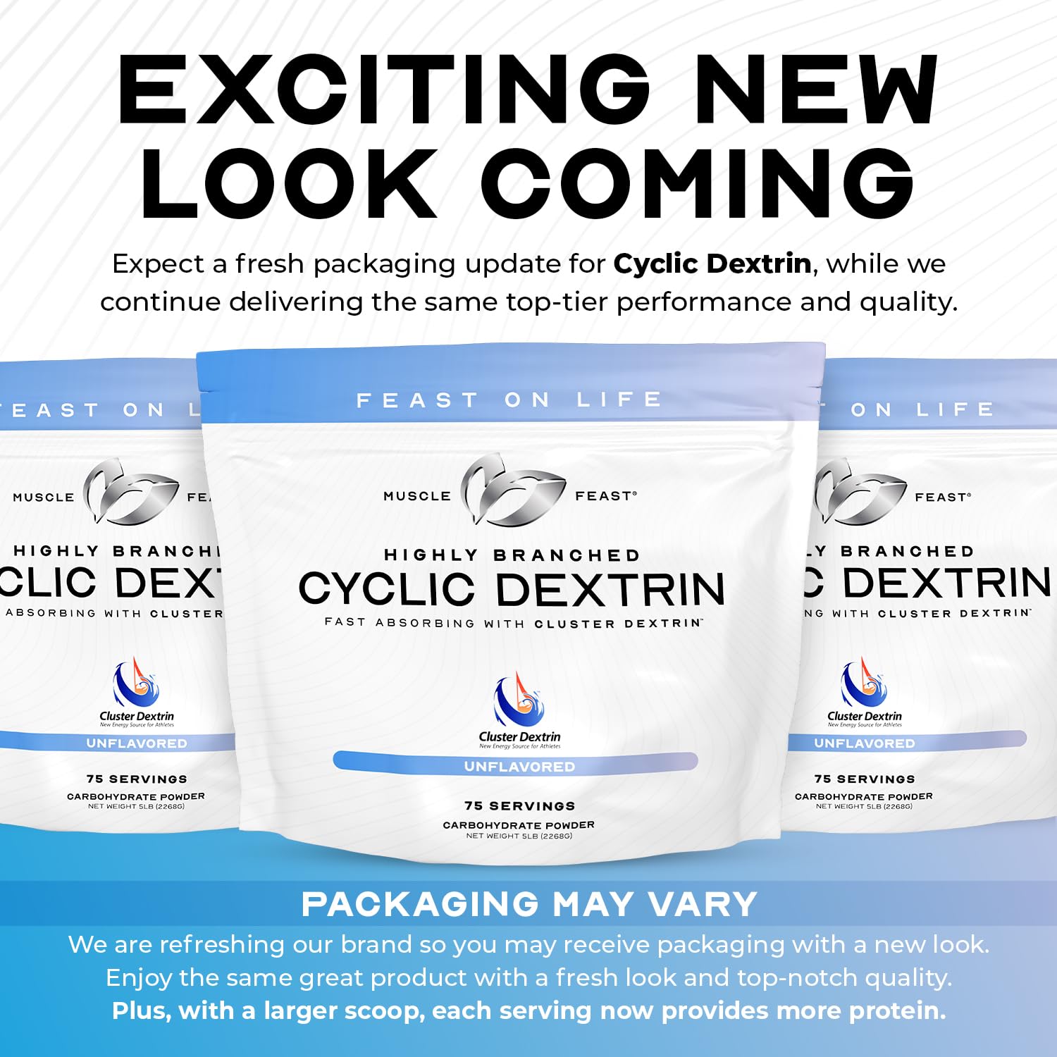 Muscle Feast HBCD powder mixed in water illustrating fast-absorbing energy.