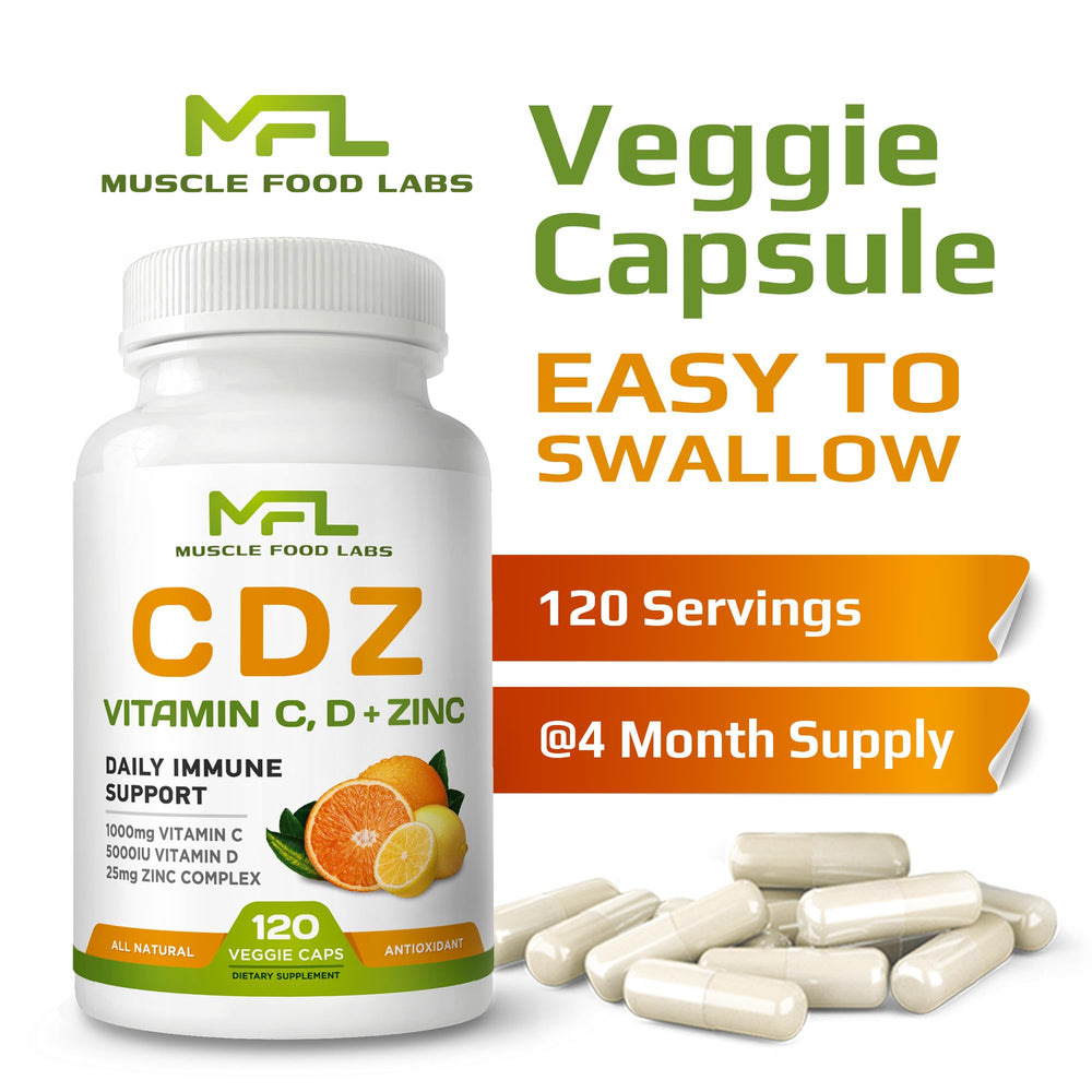 CDZ label indicating non-GMO, soy-free and gluten-free