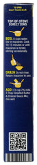 Nutrition facts label for Muscle Mac High Protein Macaroni and Cheese 2-pack