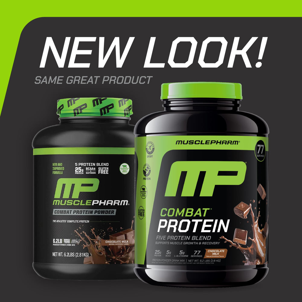 MusclePharm Combat shaker ready for post-workout protein mix