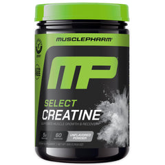 Front view of MusclePharm Creatine Monohydrate Powder container