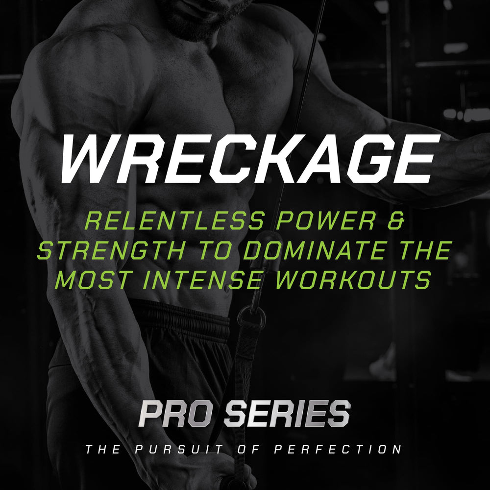 MusclePharm WRECKAGE nitric oxide boost image suggests enhanced blood flow