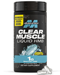 Muscletech HMB Clear Muscle bottle with 84 liquid softgels