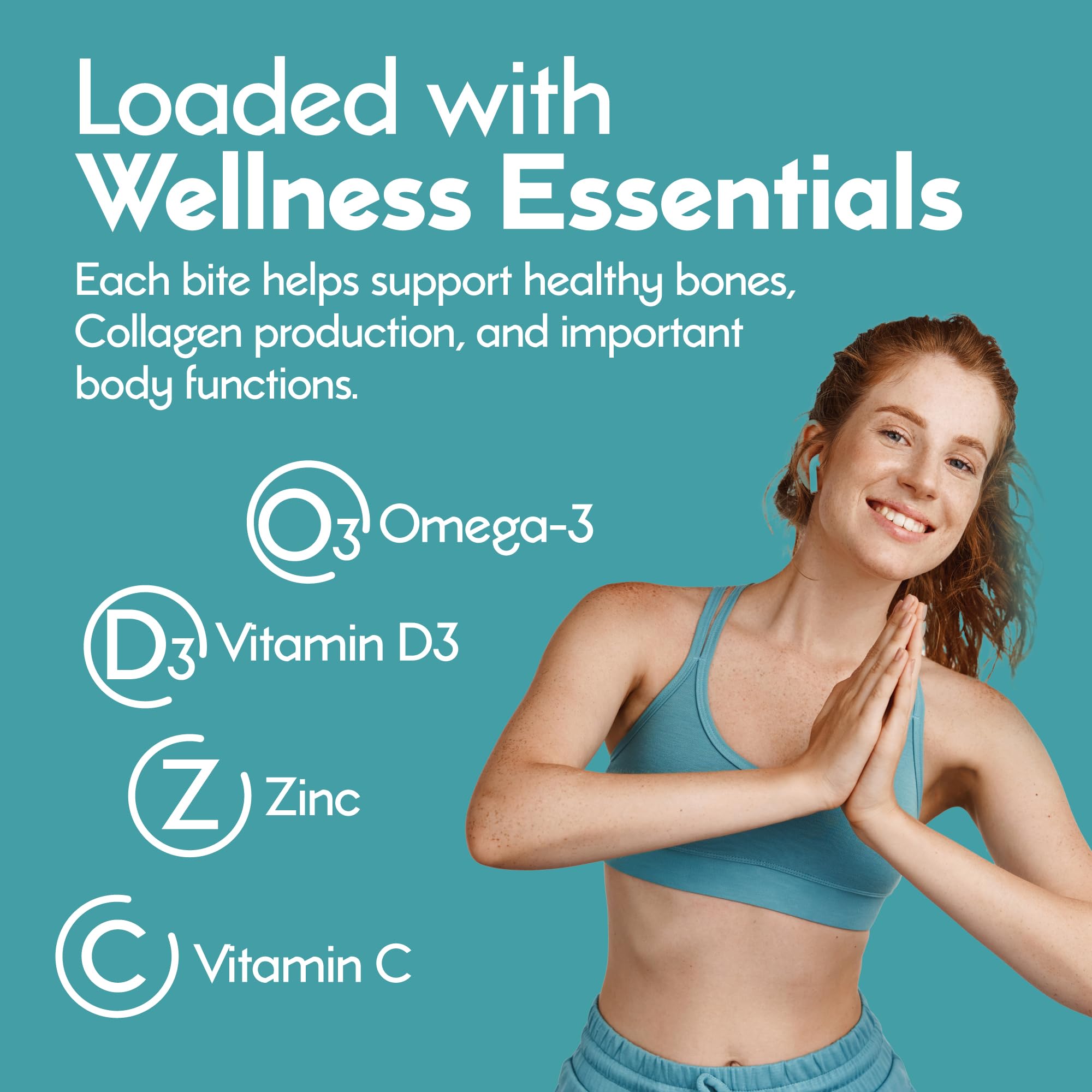 Musebeam packaging showing vegan, sugar-free, gluten-free labeling